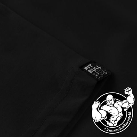 Koszulka Męska CLASSIC Logo 18 Black - Pit Bull West Coast